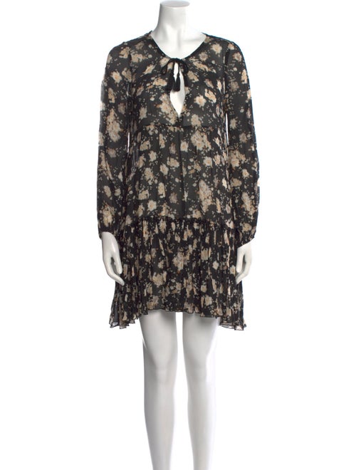 Spell Floral Print Mini Dress