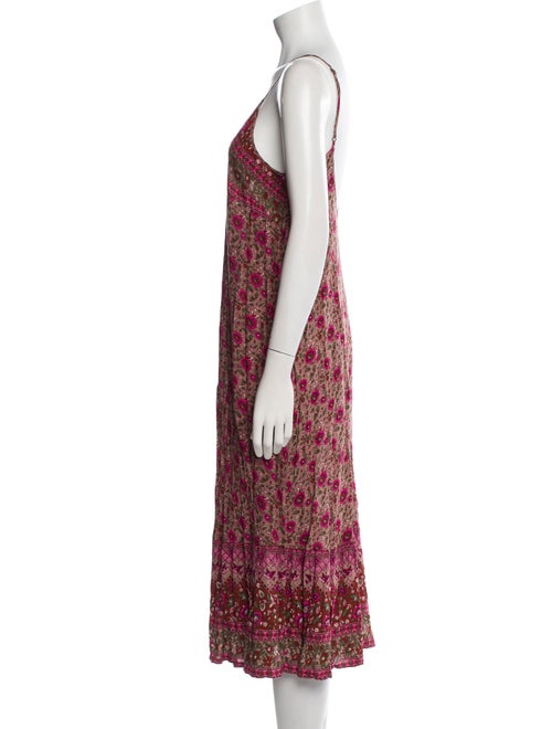 Spell Floral Print Midi Length Dress