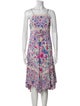 Spell Floral Print Midi Length Dress