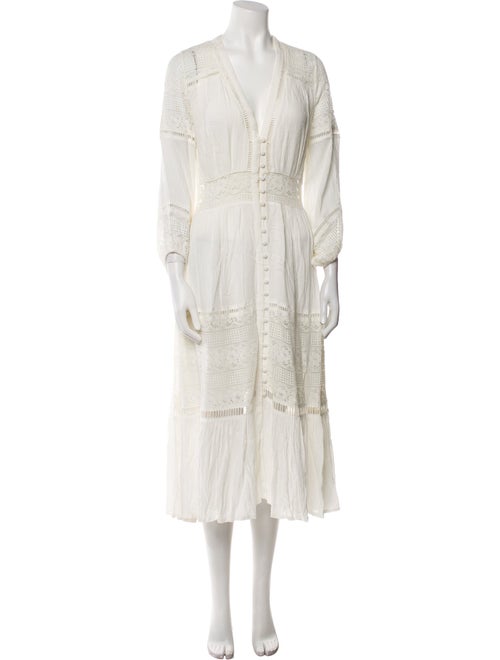 Spell V-Neck Midi Length Dress