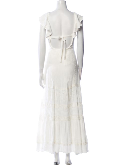 Spell Square Neckline Long Dress