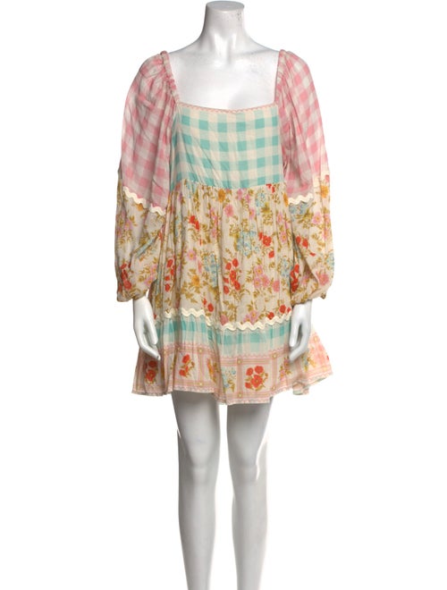 Spell Printed Mini Dress