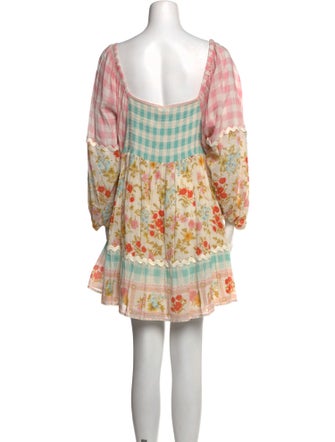 Spell Printed Mini Dress