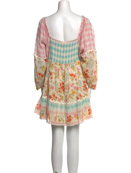 Spell Printed Mini Dress