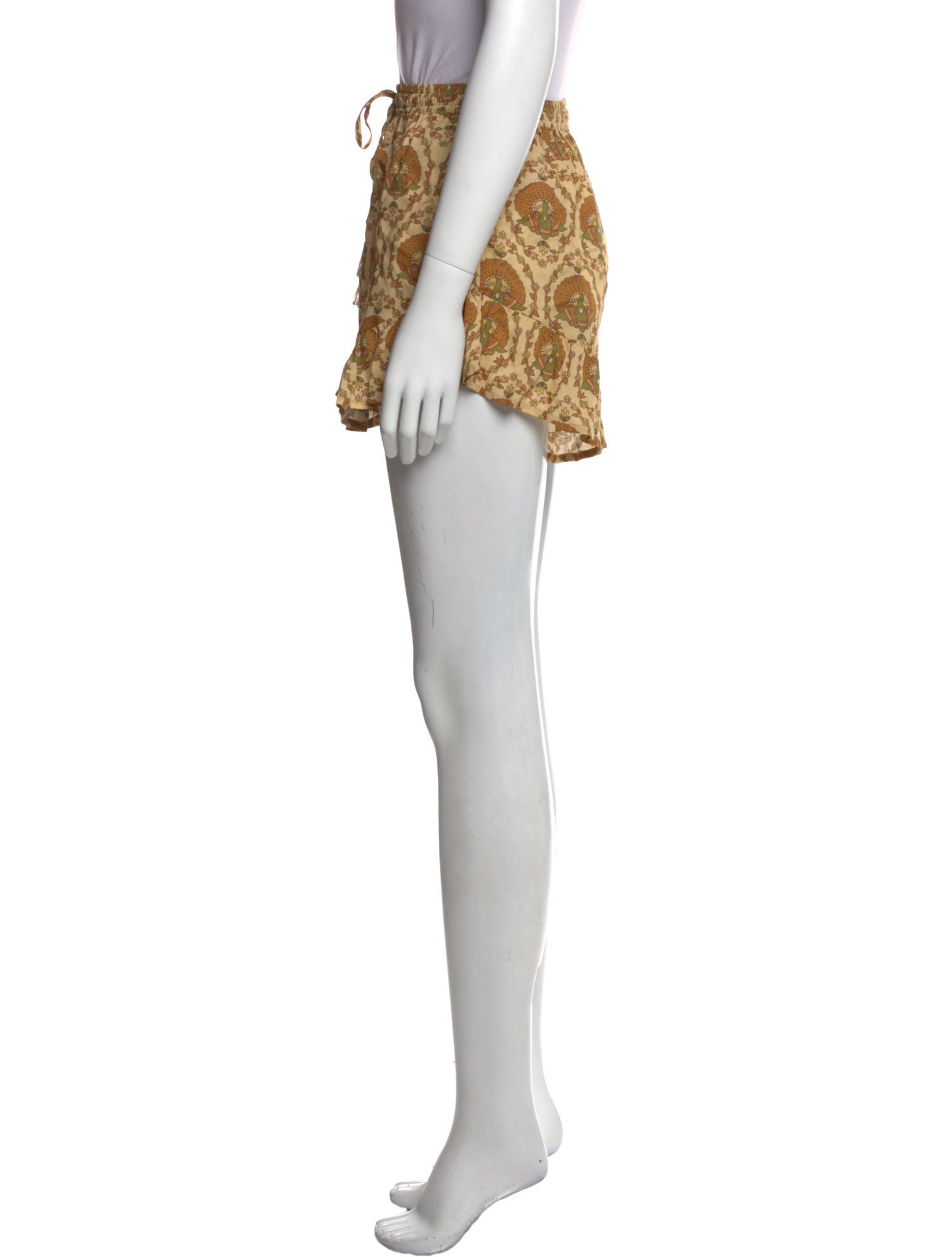 Spell Printed Mini Shorts w/ Tags