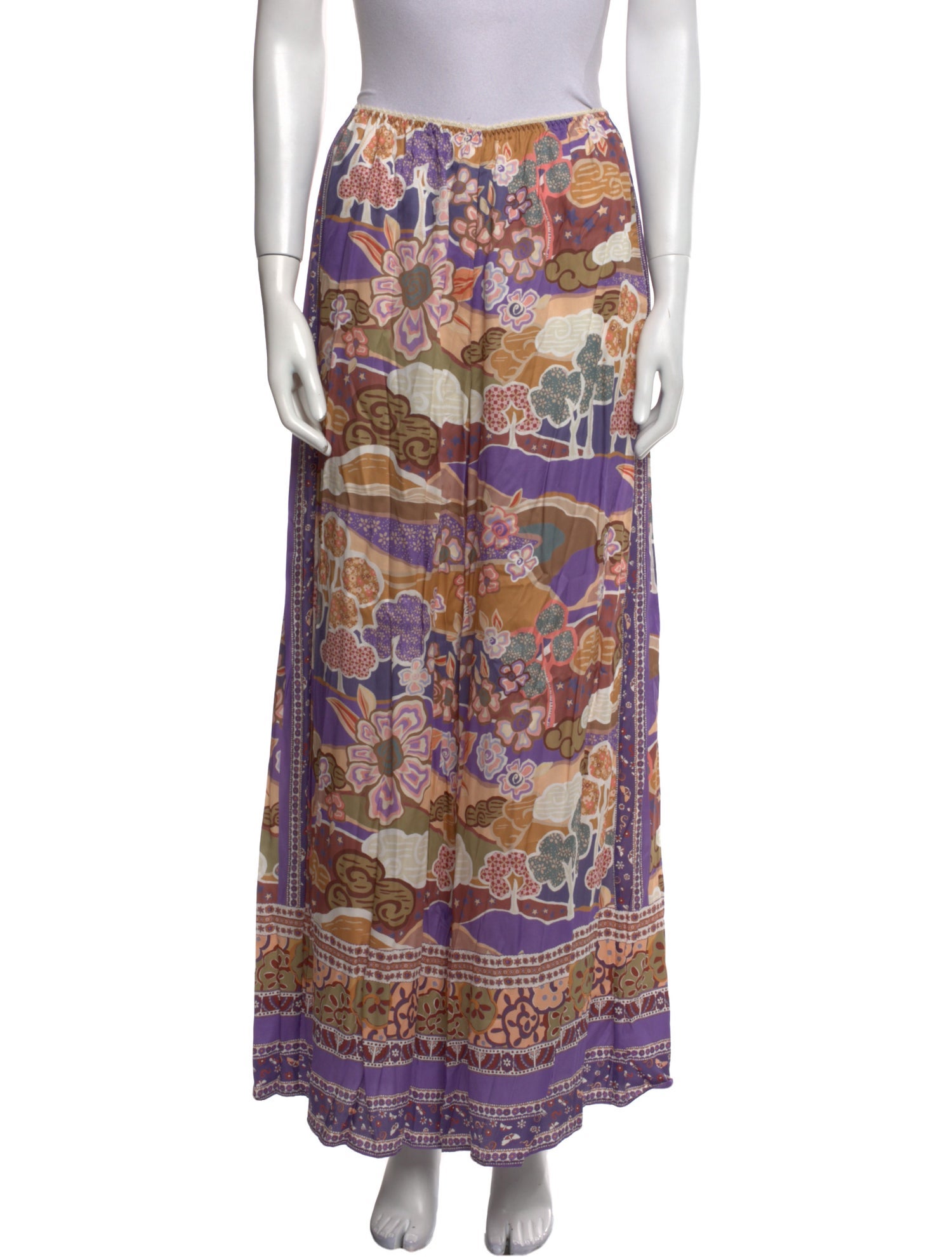 Spell Floral Print Wide Leg Pants w/ Tags