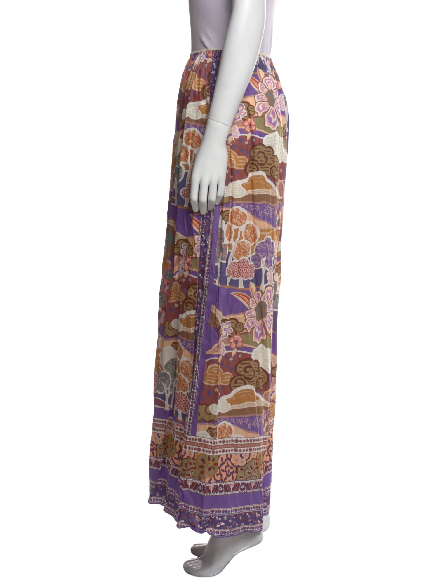 Spell Floral Print Wide Leg Pants w/ Tags