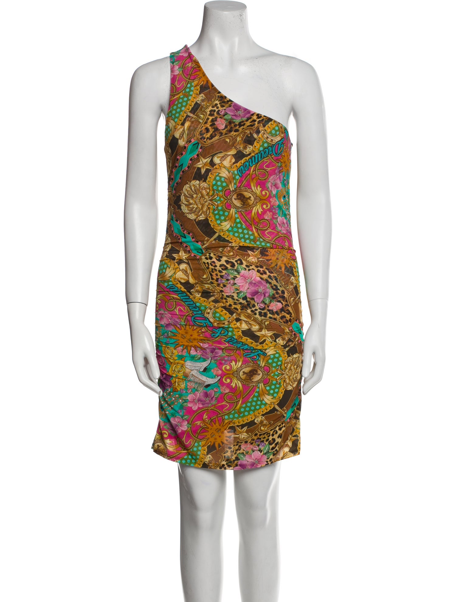 Spell Printed Long Dress w/ Tags