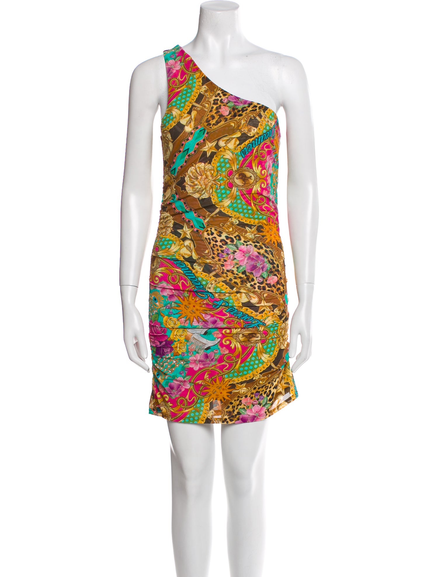 Spell Printed Long Dress w/ Tags