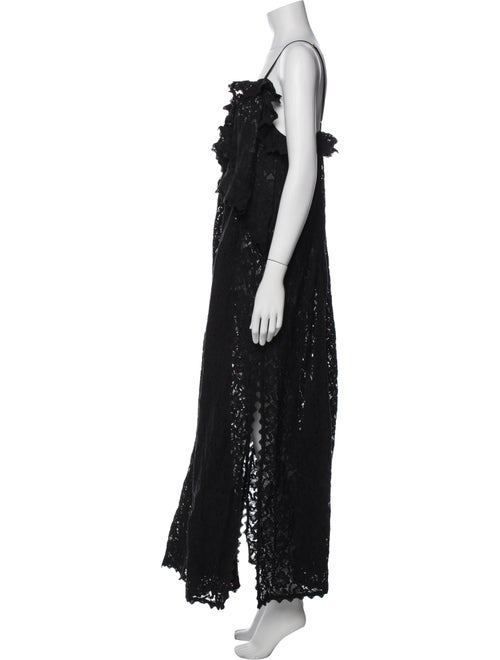 Spell V-Neck Long Dress