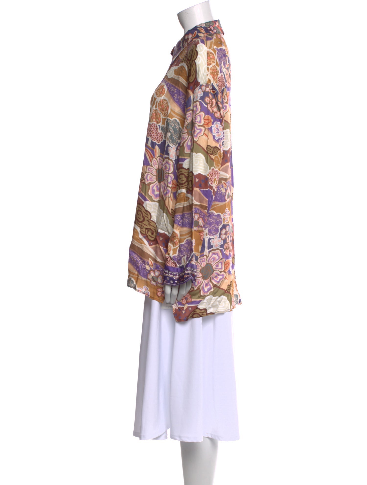 Spell Printed Mock Neck Tunic w/ Tags