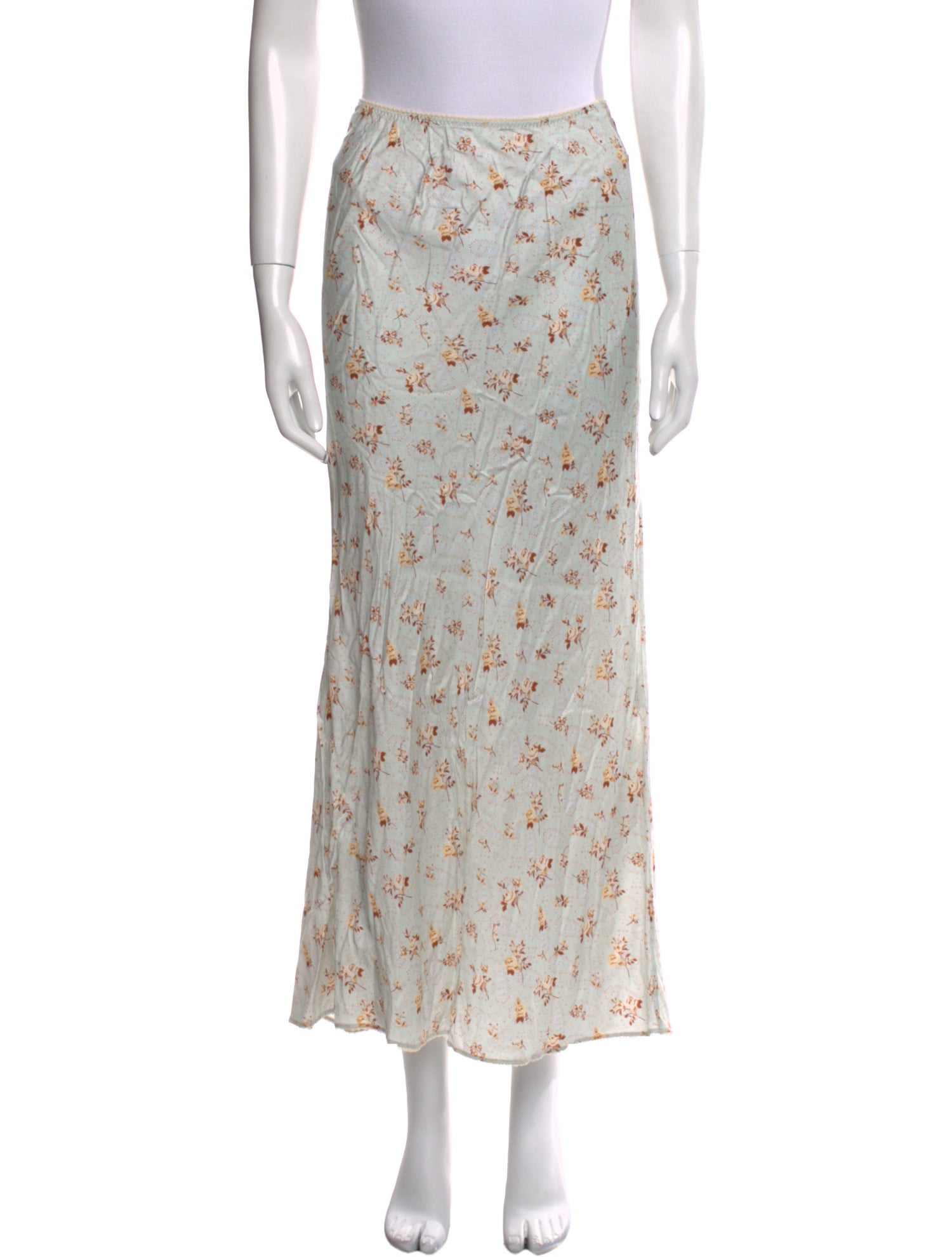 Spell Floral Print Midi Length Skirt w/ Tags