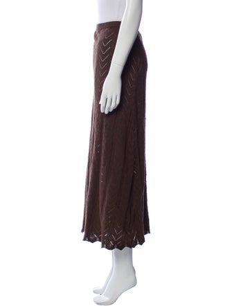 Spell Mesh Accents Midi Length Skirt