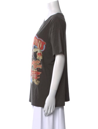 Spell Graphic Print Crew Neck T-Shirt