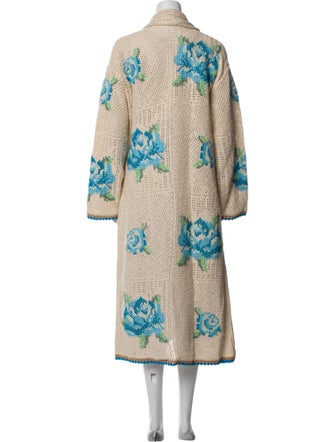 Spell Linen Floral Print Sweater