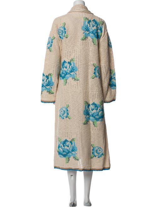 Spell Linen Floral Print Sweater