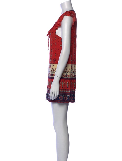 Spell Printed Mini Dress