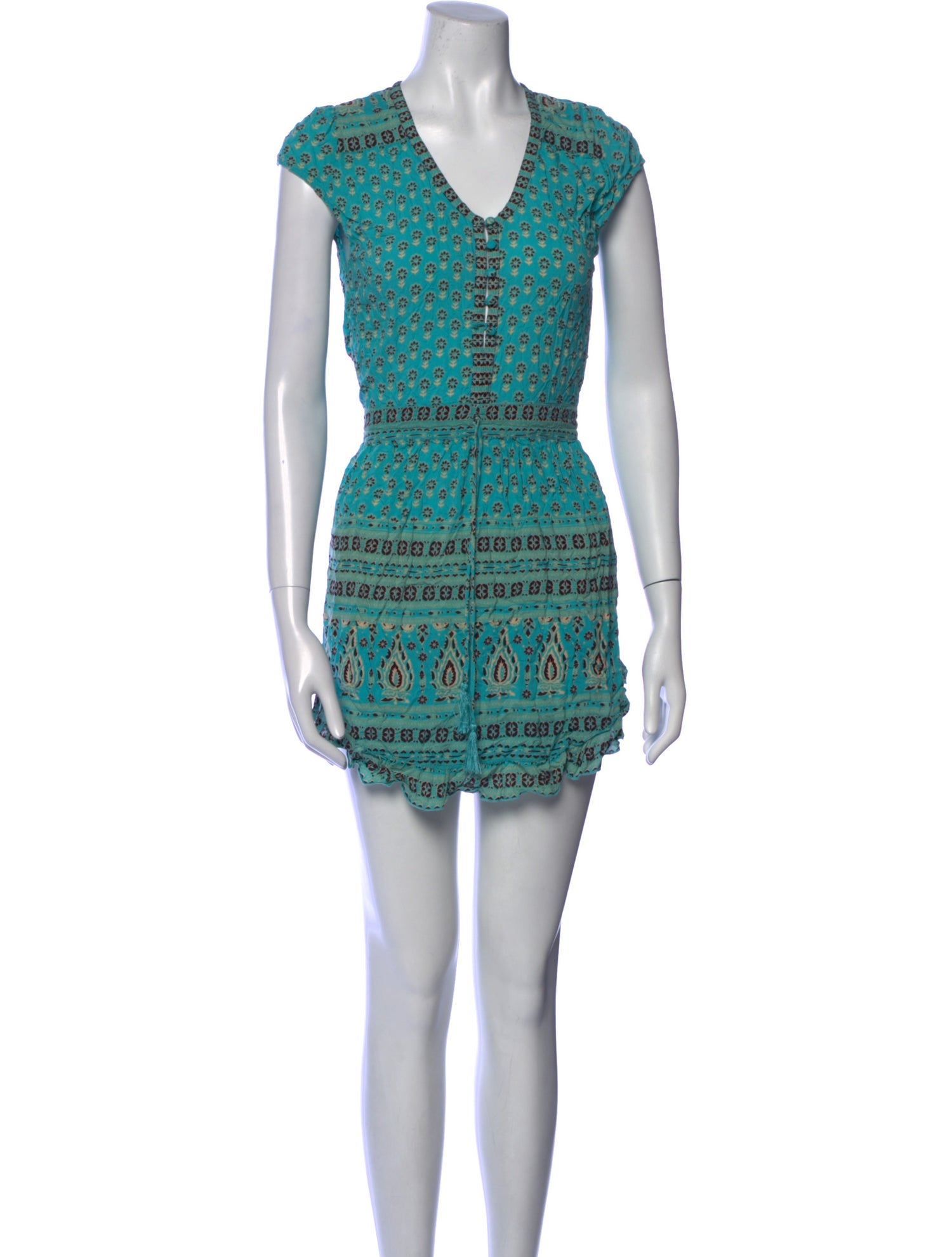 Spell Printed Mini Dress