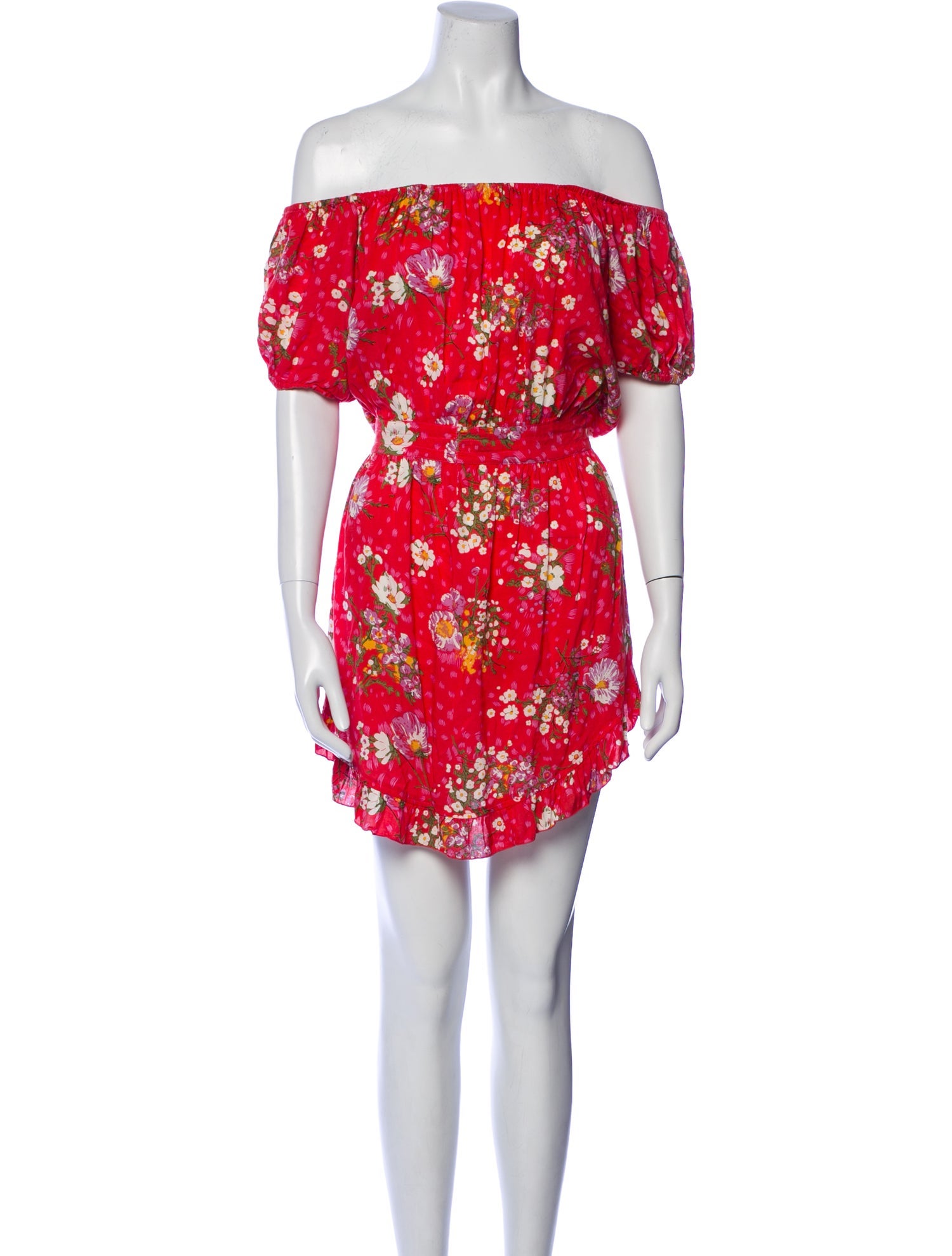 Spell Floral Print Mini Dress