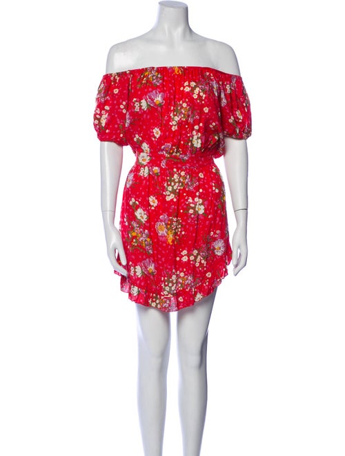 Spell Floral Print Mini Dress