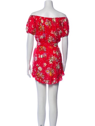 Spell Floral Print Mini Dress