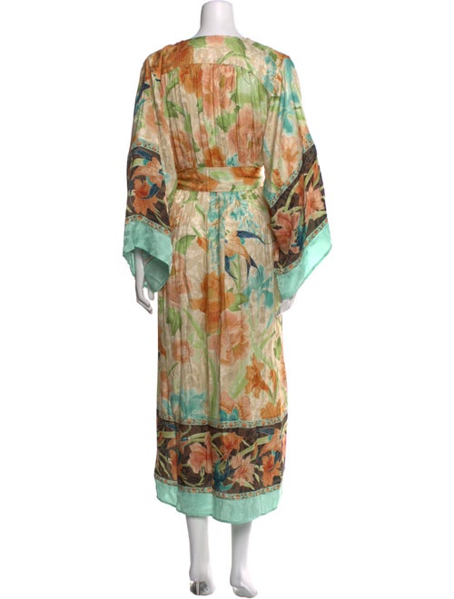 Spell Printed Long Dress