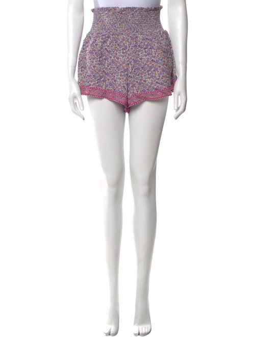 Spell Printed Mini Shorts