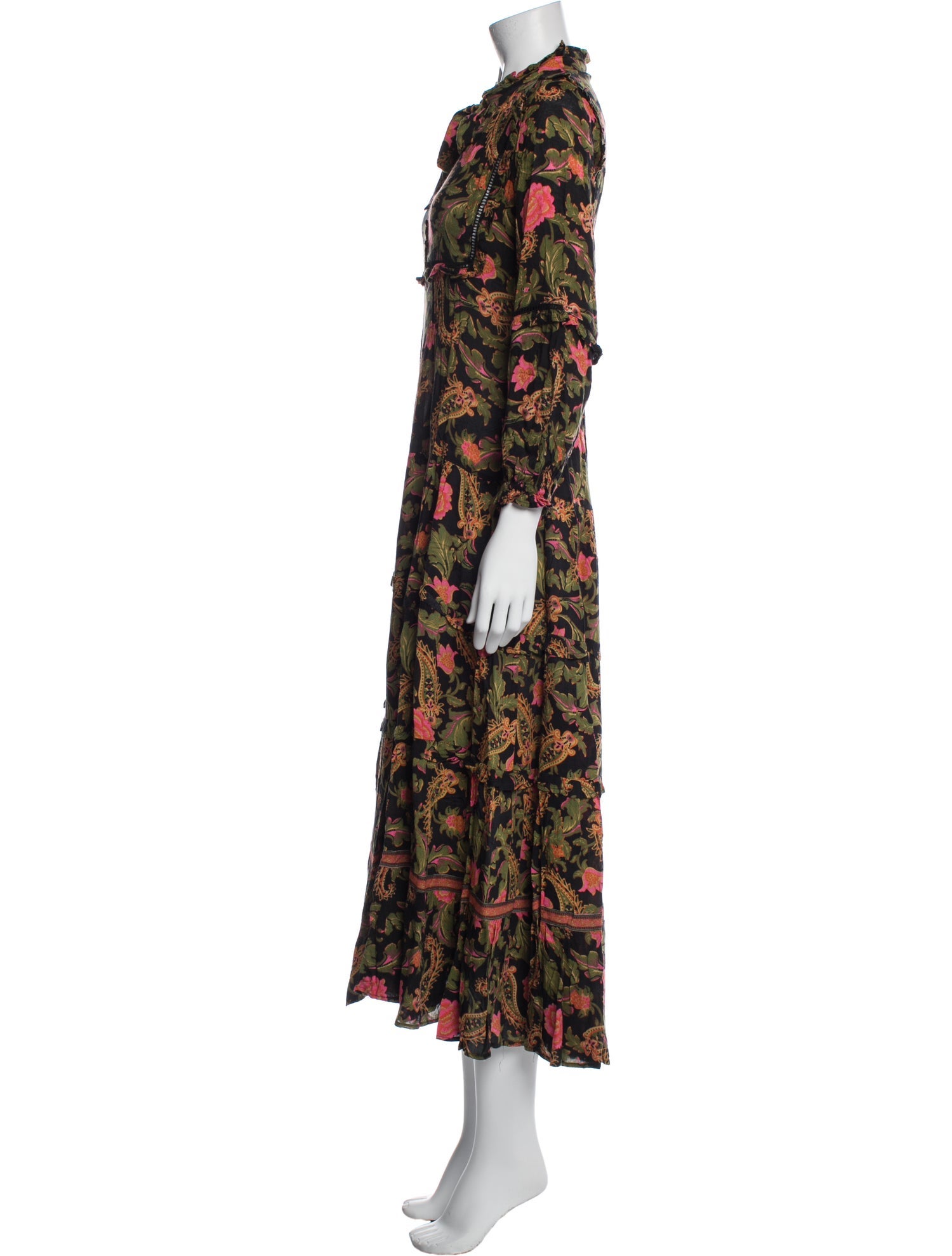 Spell Floral Print Long Dress