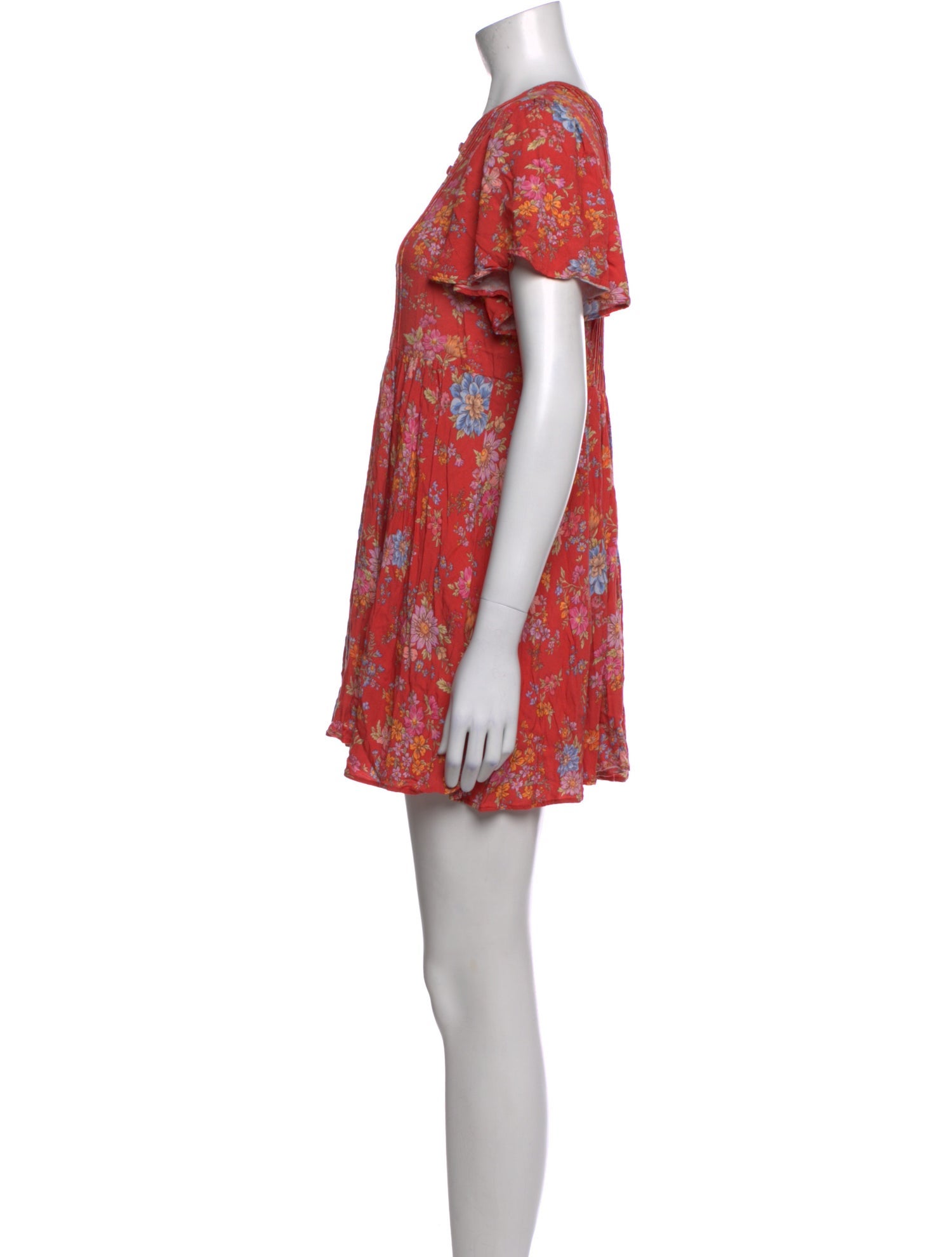 Spell Floral Print Mini Dress