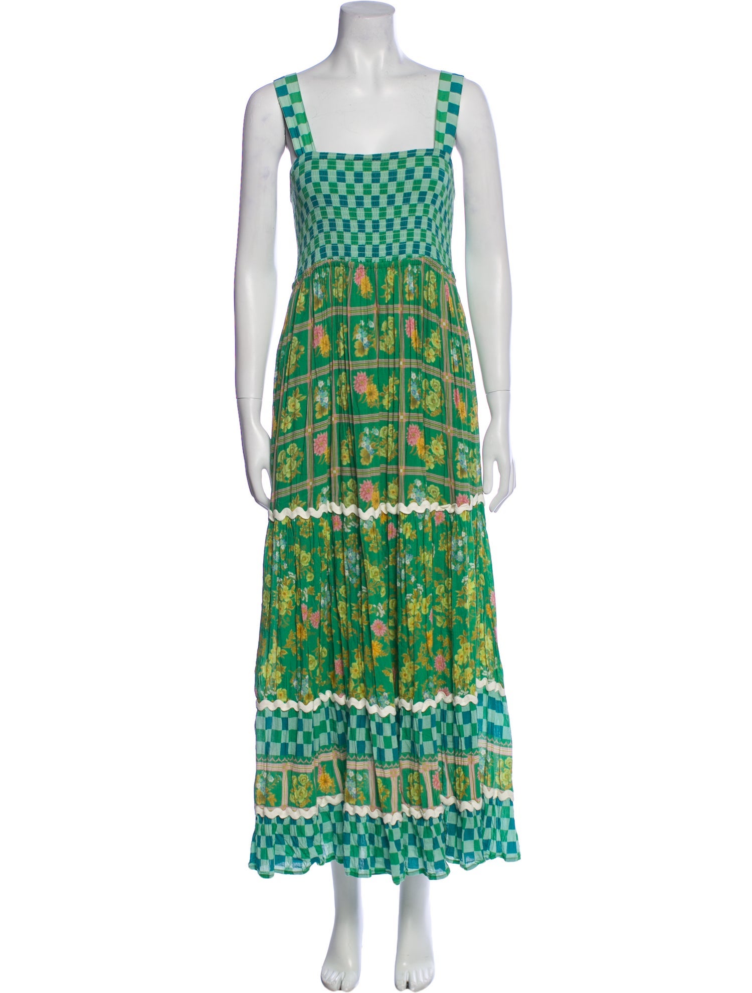 Spell Printed Long Dress