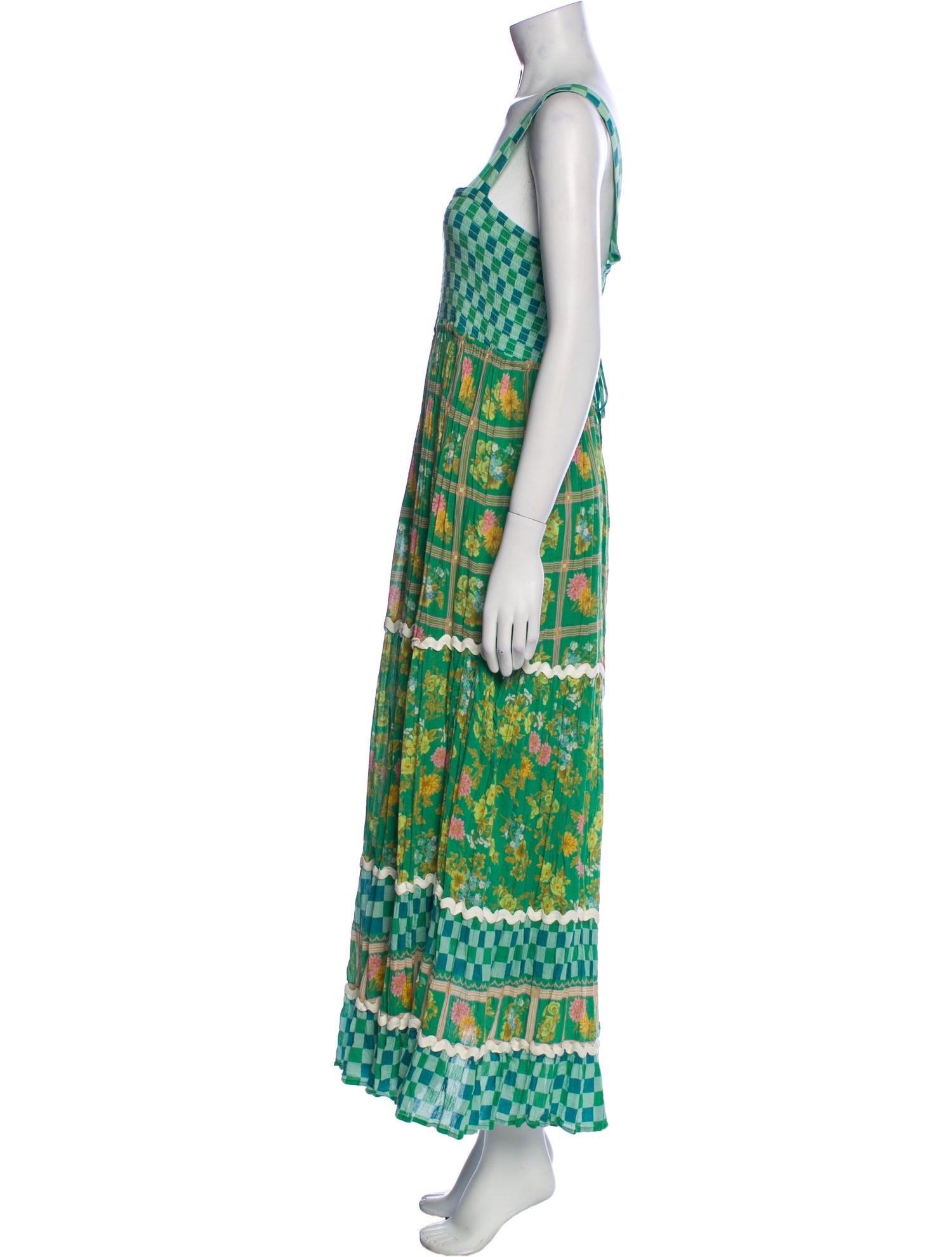 Spell Printed Long Dress