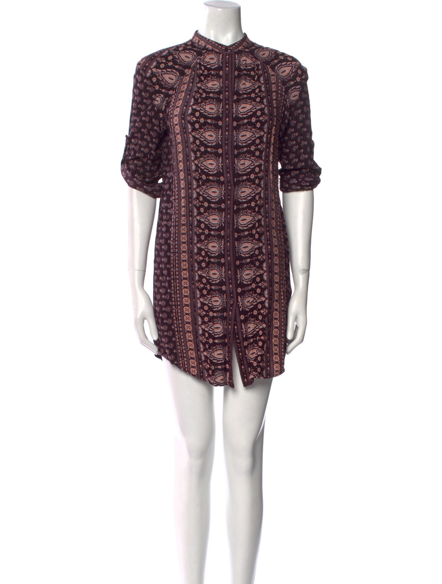 Spell Printed Mini Dress