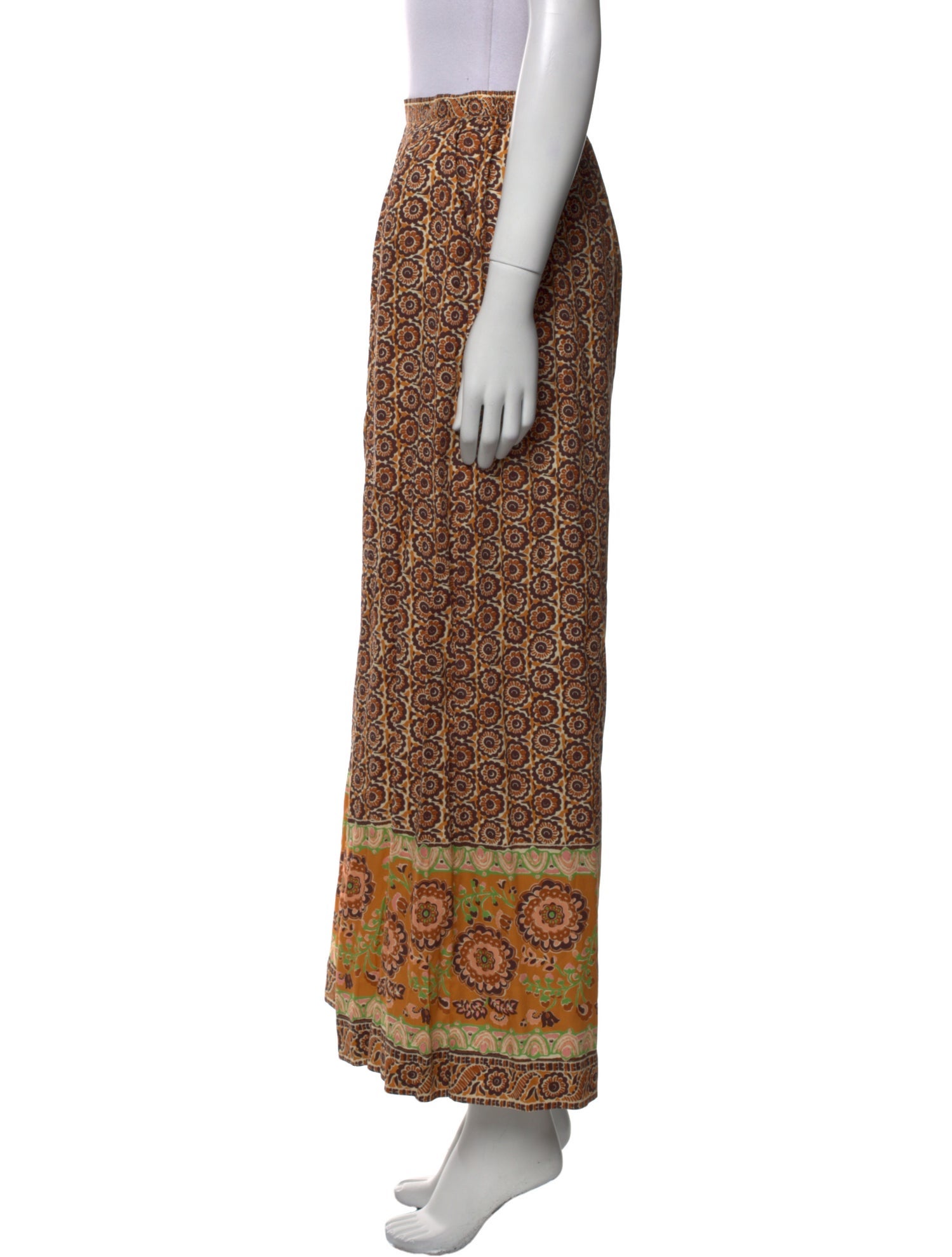 Spell Printed Wide Leg Pants