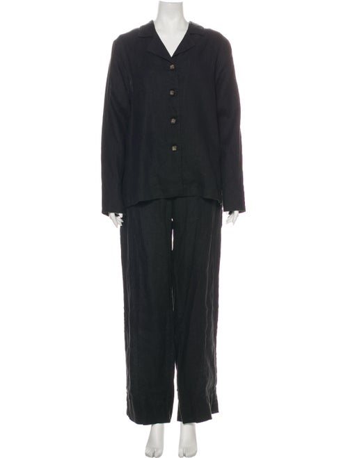 Sleeper Linen Pajamas Black