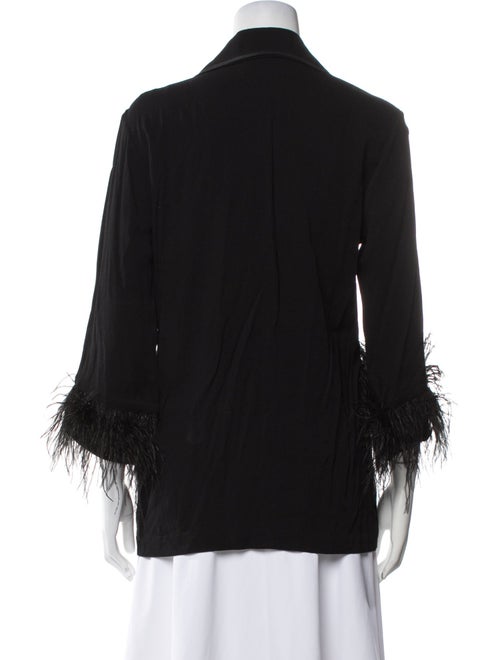 Sleeper Three-Quarter Sleeve Button-Up Top