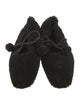 Sleeper Shearling Pom-Pom Embellishments Loafers