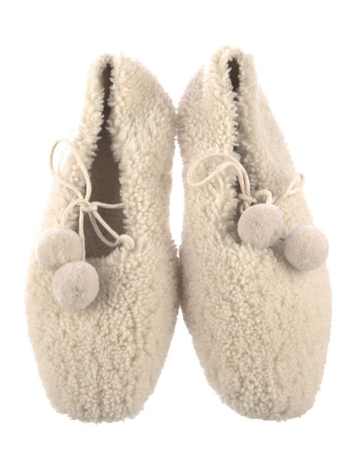 Sleeper Fur Faux Fur Trim Flats