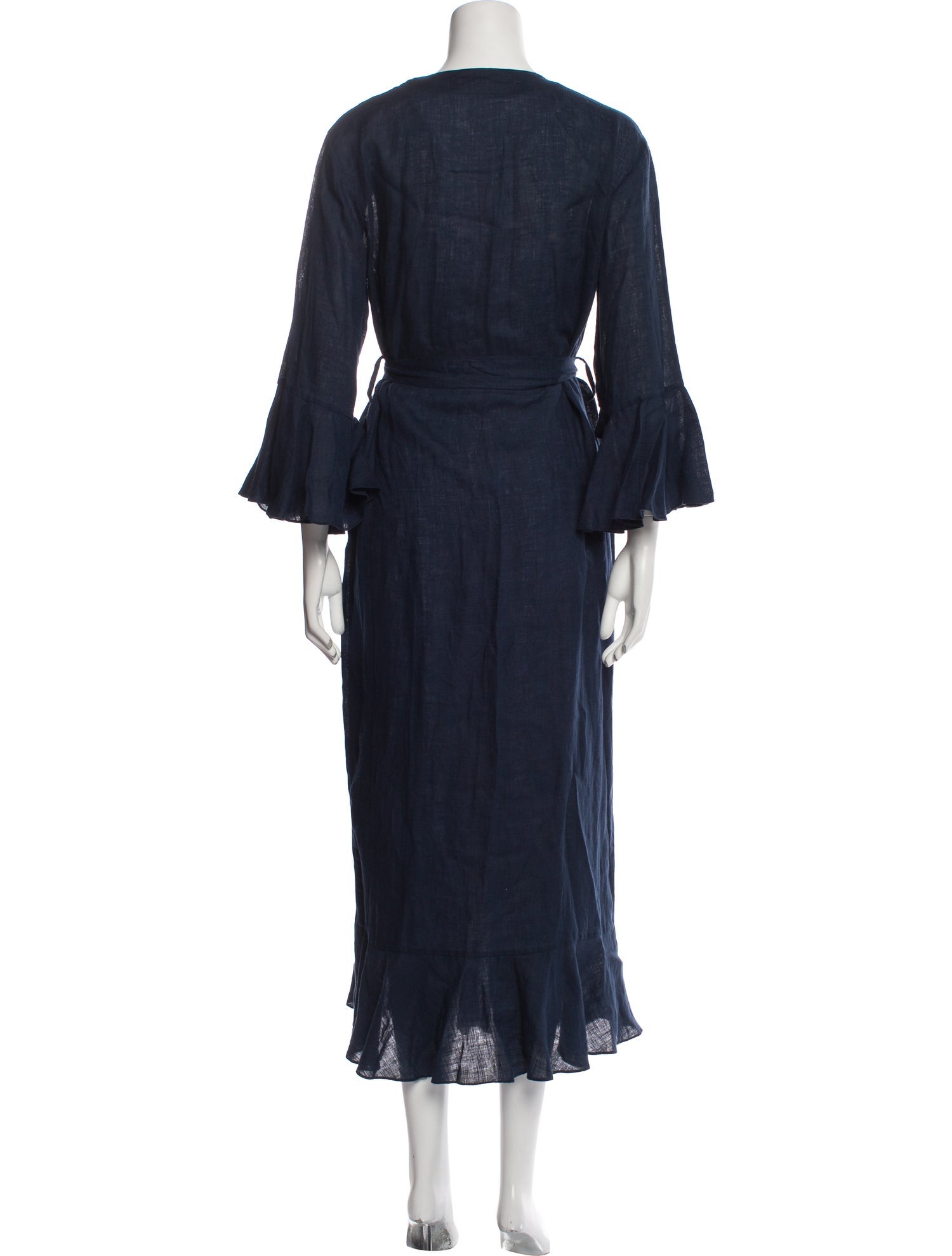 Sleeper Linen Pleated Accents Robe