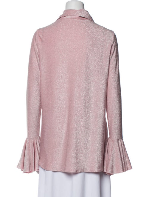 Sleeper Long Sleeve Button-Up Top