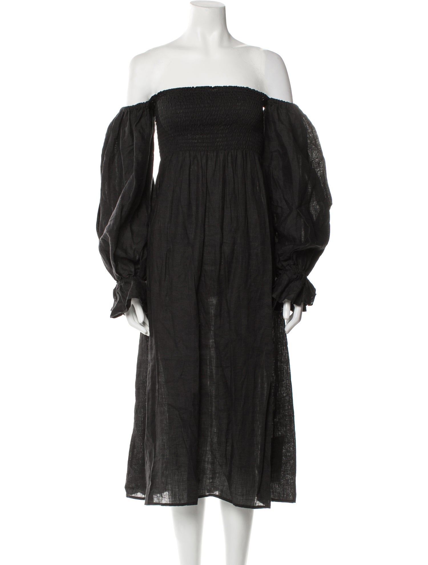 Sleeper Linen Midi Length Dress