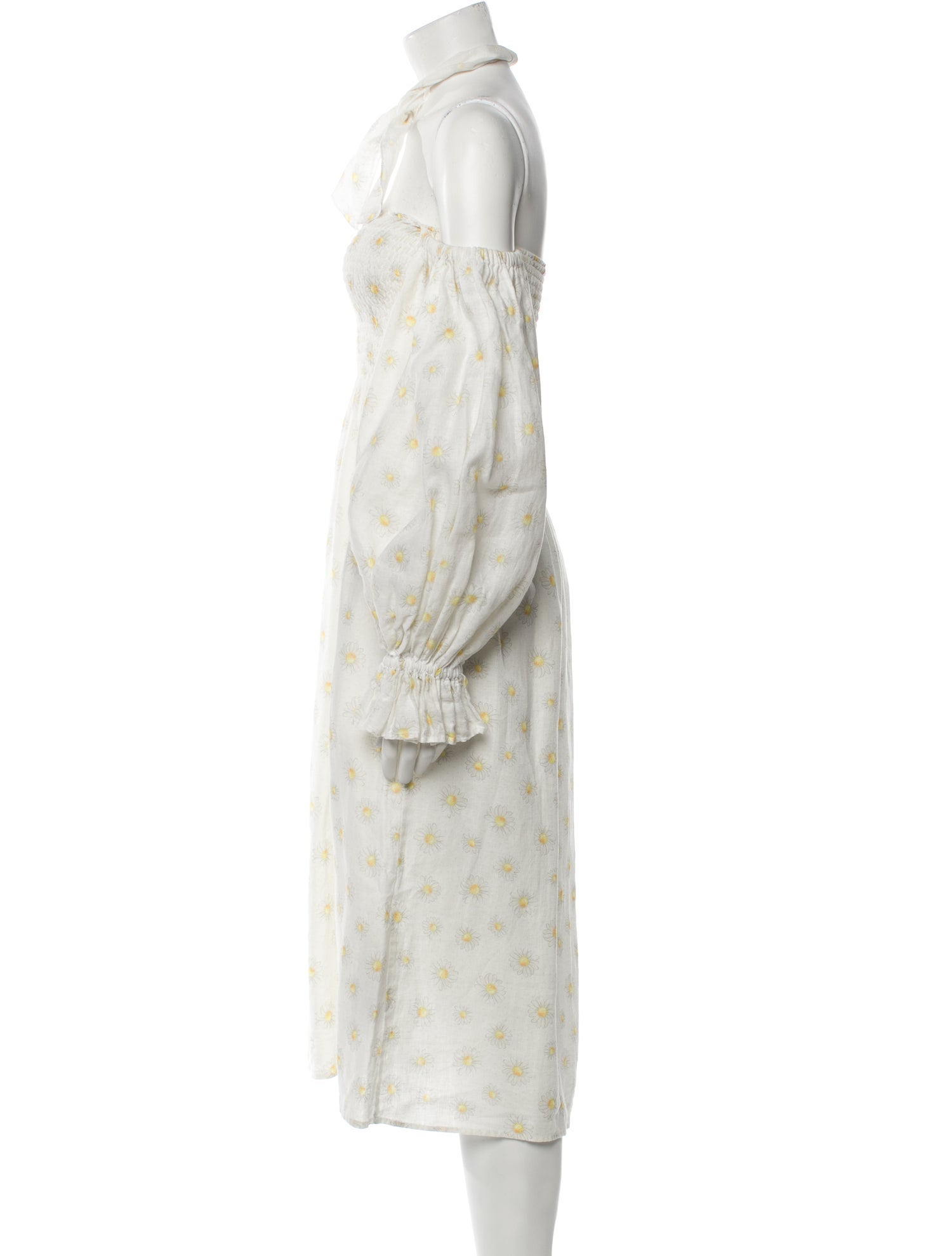 Sleeper Linen Midi Length Dress
