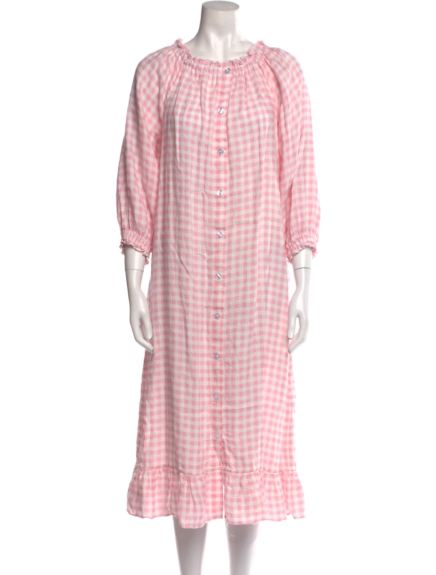 Sleeper Linen Midi Length Dress