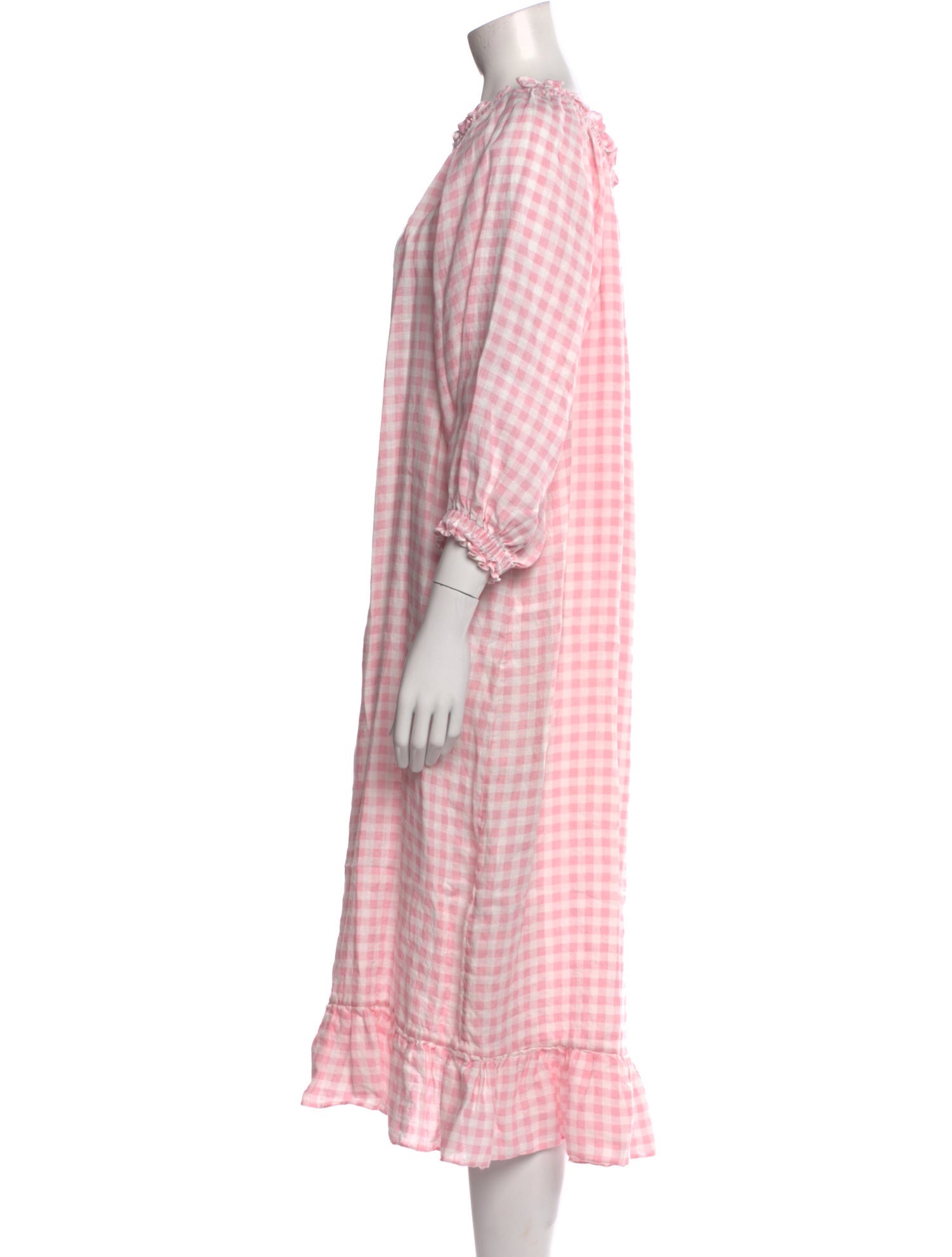 Sleeper Linen Midi Length Dress