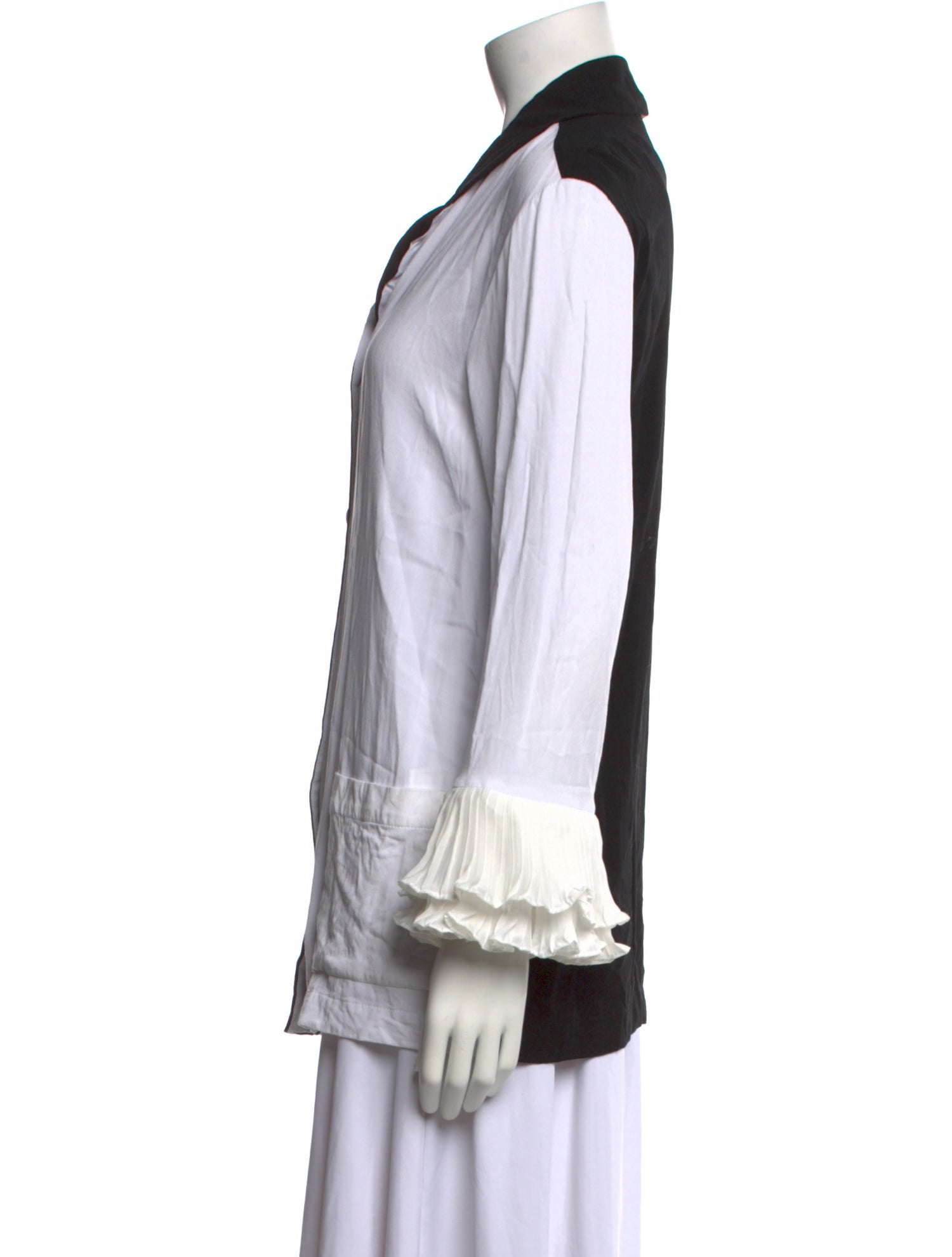 Sleeper Long Sleeve Button-Up Top