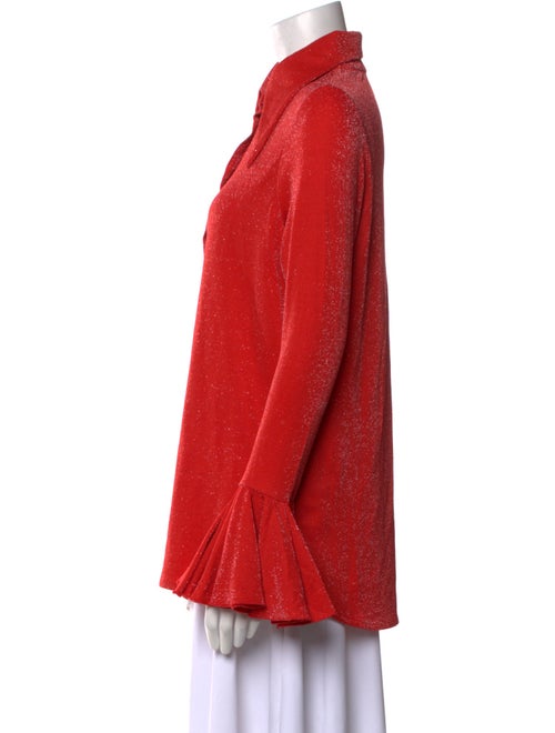 Sleeper Long Sleeve Button-Up Top