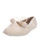 Sleeper Shearling Fur Trim Flats