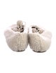 Sleeper Shearling Fur Trim Flats