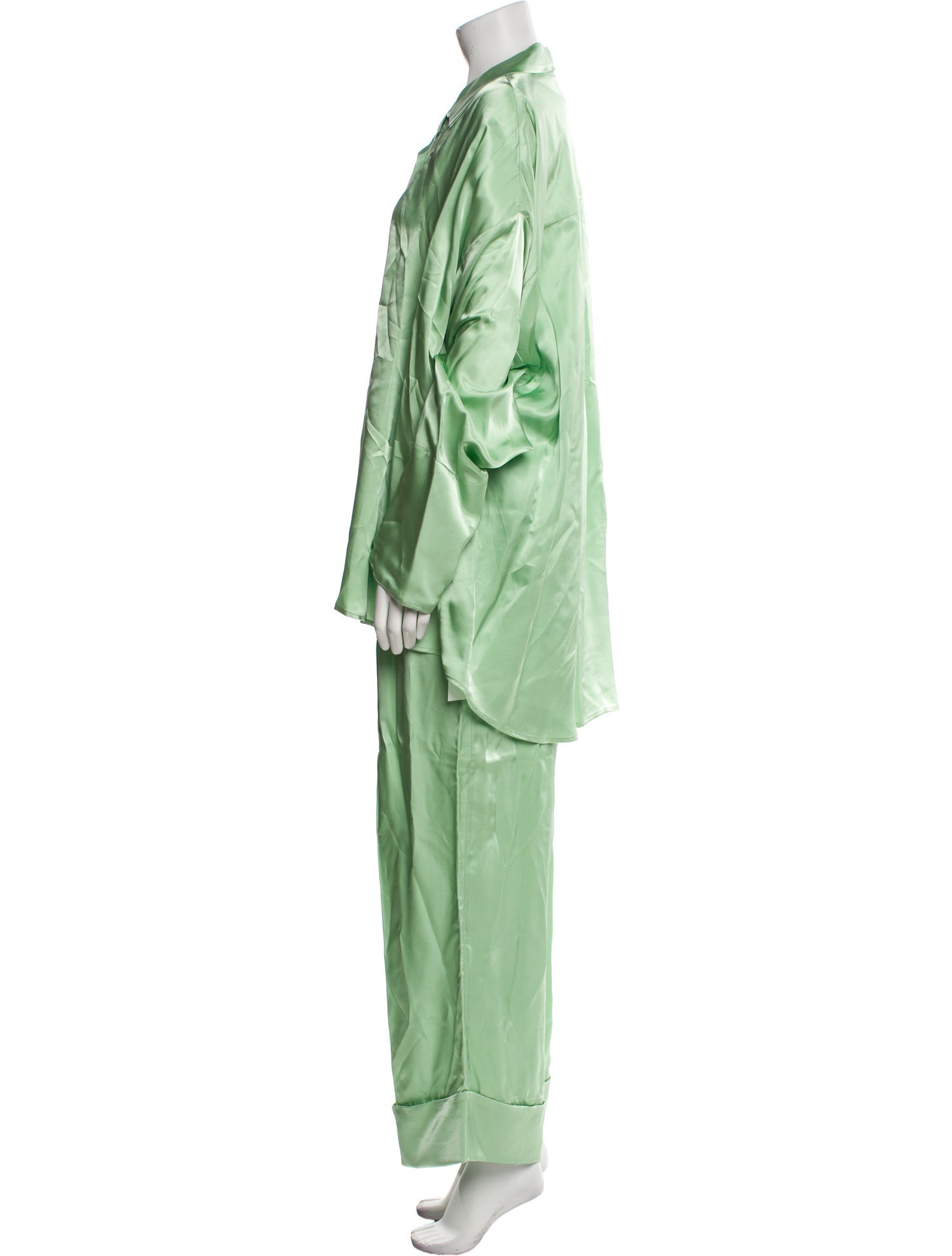 Sleeper Satin Printed Pant Set