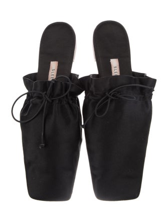 Sleeper Satin Mules