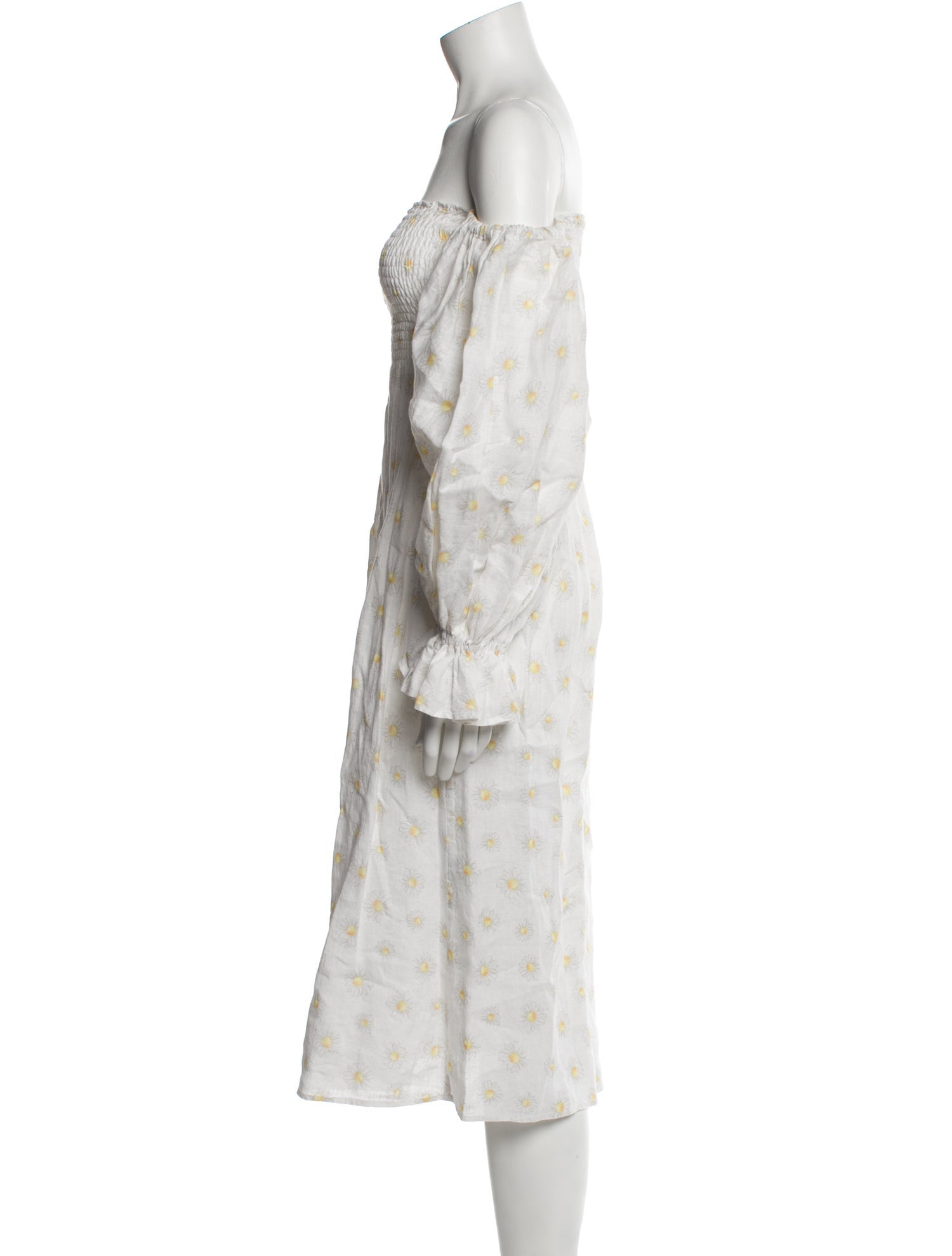 Sleeper Linen Midi Length Dress